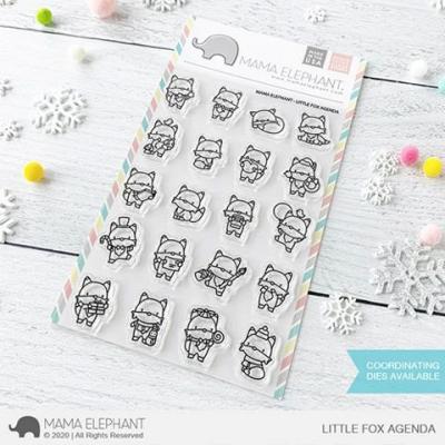 Mama Elephant Clear Stamps - Little Fox Agenda